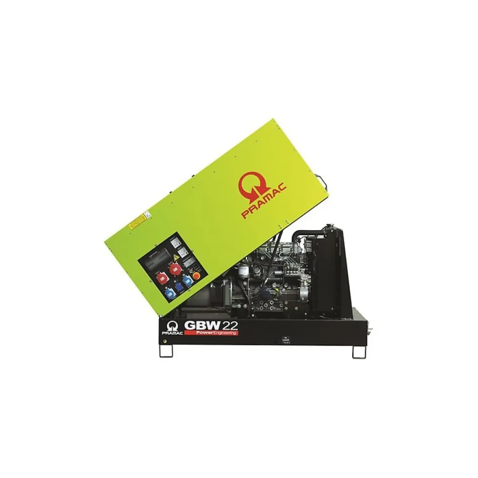 Pramac Elverk GBW22P/FNE L ACP LTS, PHS, inbyggt/ljudisolerat, 3-fas, diesel