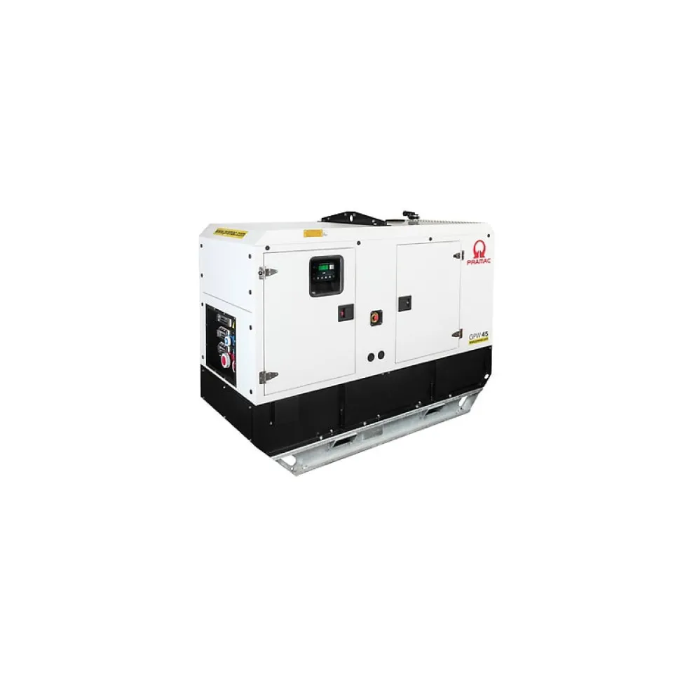 Pramac Elverk GPW45Y/FS3A MA ACP, SPB2, inbyggt/ljudisolerat, 3-fas, diesel