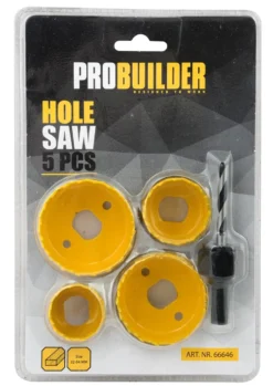 ProBuilder Hålsågsats för trä 5 delar