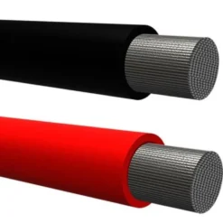Pro Supply Gummikabel 25mm Röd Förtent