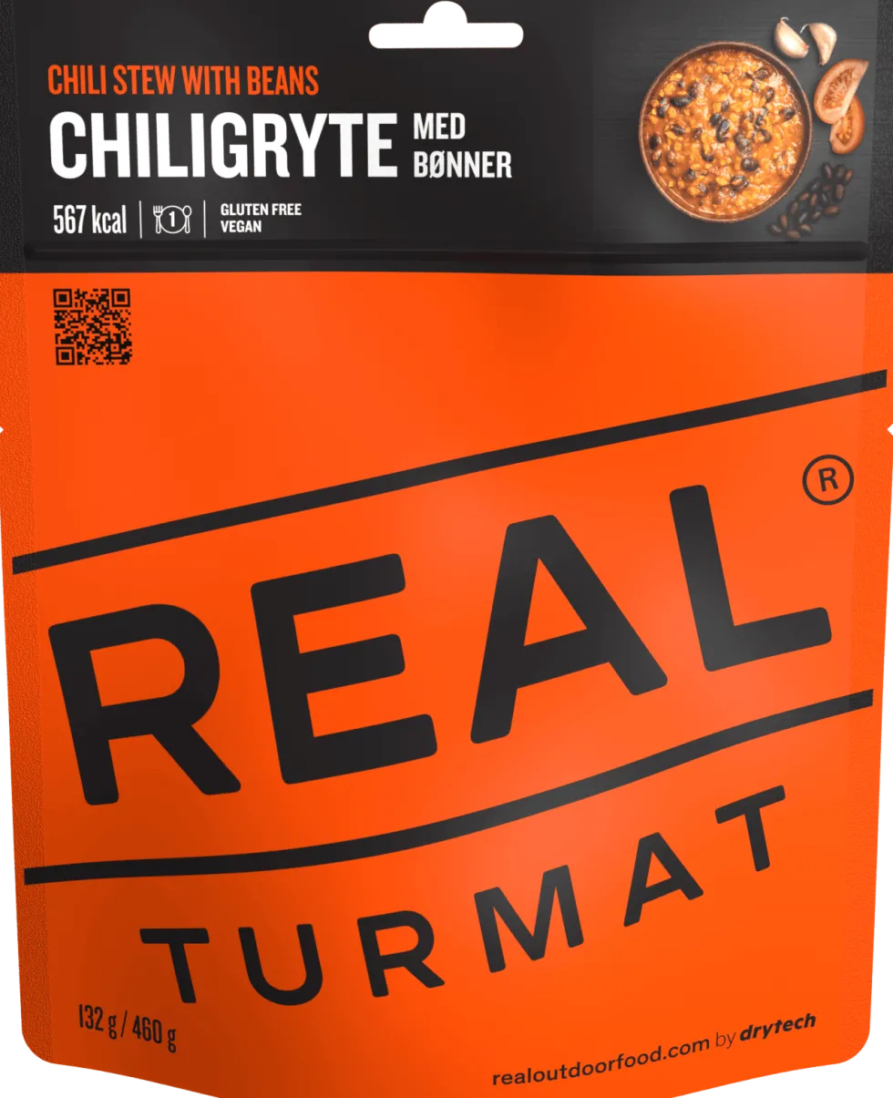 REAL Turmat Chilipanna med bönor vegan - Gryta
