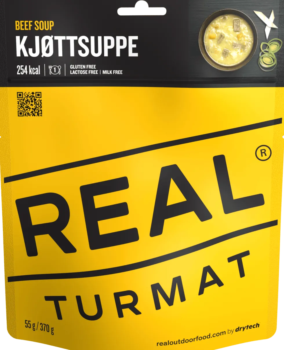 REAL Turmat Köttsoppa med nötkött - Soppa