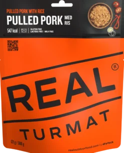 REAL Turmat Pulled Pork med ris - Gryta