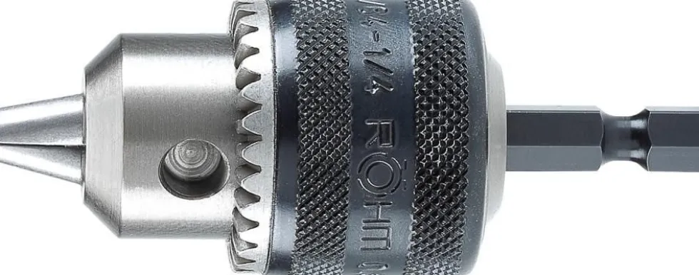 Röhm Borrchuck Slagborr Prima 6L 0,5-6,5mm, E6,3 - 1/4"