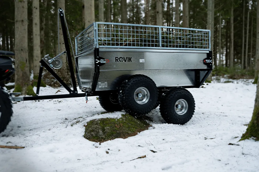 Rovik AV800 ATV-Vagn med Vinsch