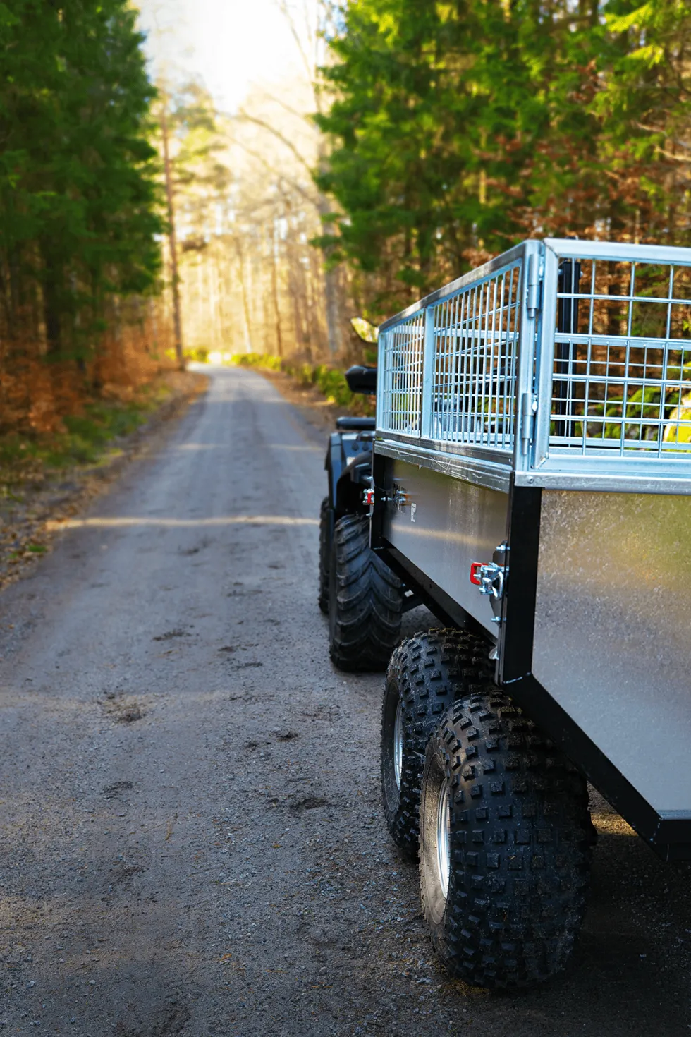 Rovik AV800 ATV-Vagn med Vinsch
