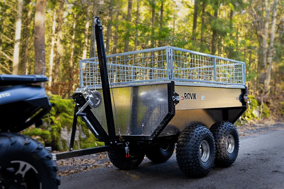 Rovik AV800 ATV-Vagn med Vinsch