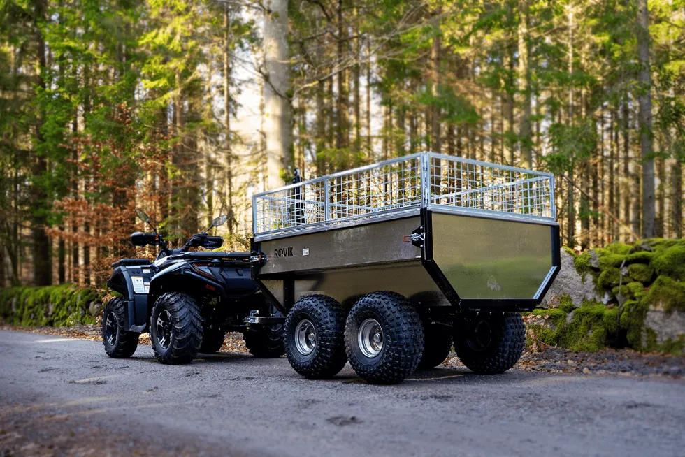Rovik AV800 ATV-Vagn med Vinsch