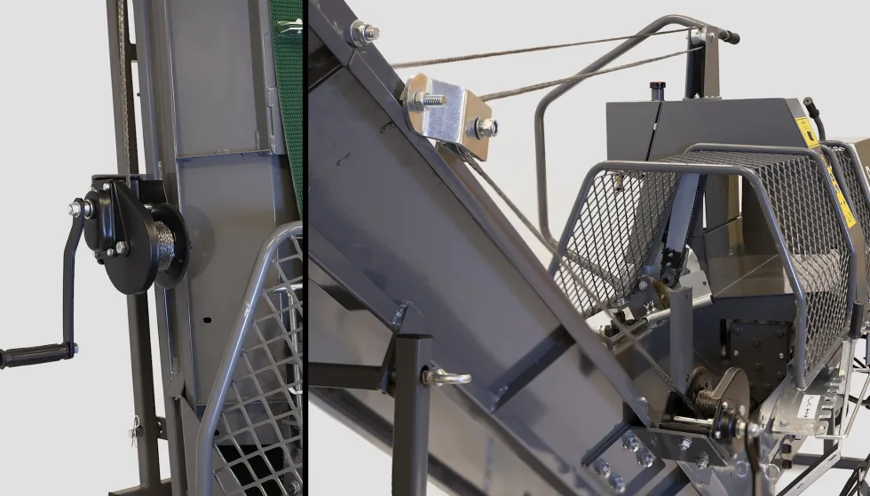 Rovik Vedmaskin 380 El med Elevator