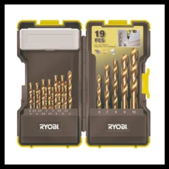 Ryobi RAK19HSS Borrsats Metall HSS 19 Delar