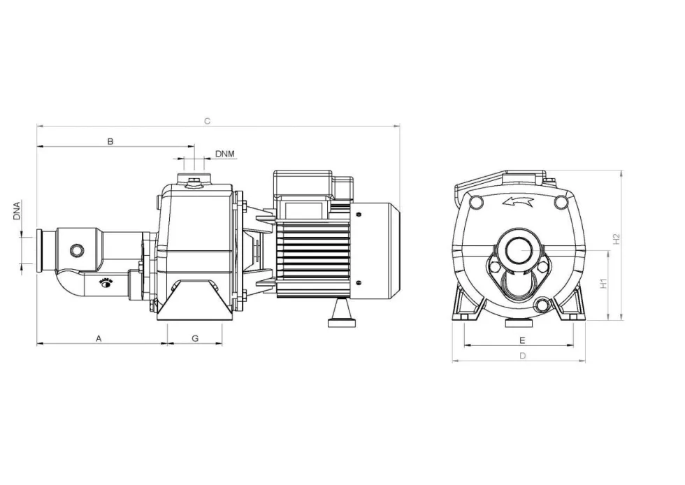 Sea-Land Jetpump JB 150 M