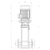 Sea-Land Vertikal centrifugalpump MVX 3-10 FT