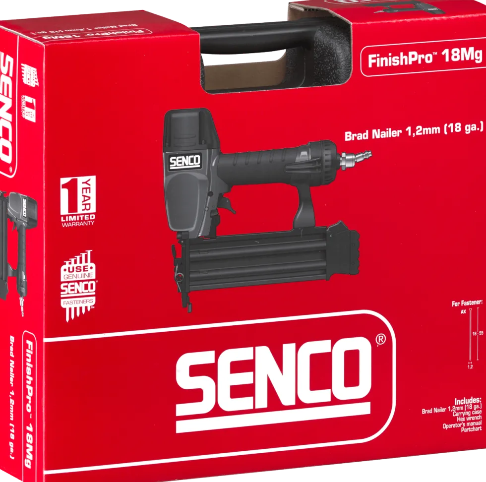 Senco Dyckertpistol FinishPro 18Mg 15-50mm 1,2mm T-dyckert