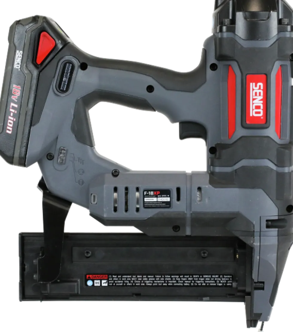 Senco Dyckertpistol Fusion F-18XP 1,2mm 0° 15-55mm med batteri & laddare