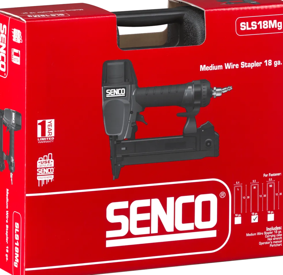 Senco Klammerpistol SLS18MG-M 9,5-38mm 9,5mm M-klammer
