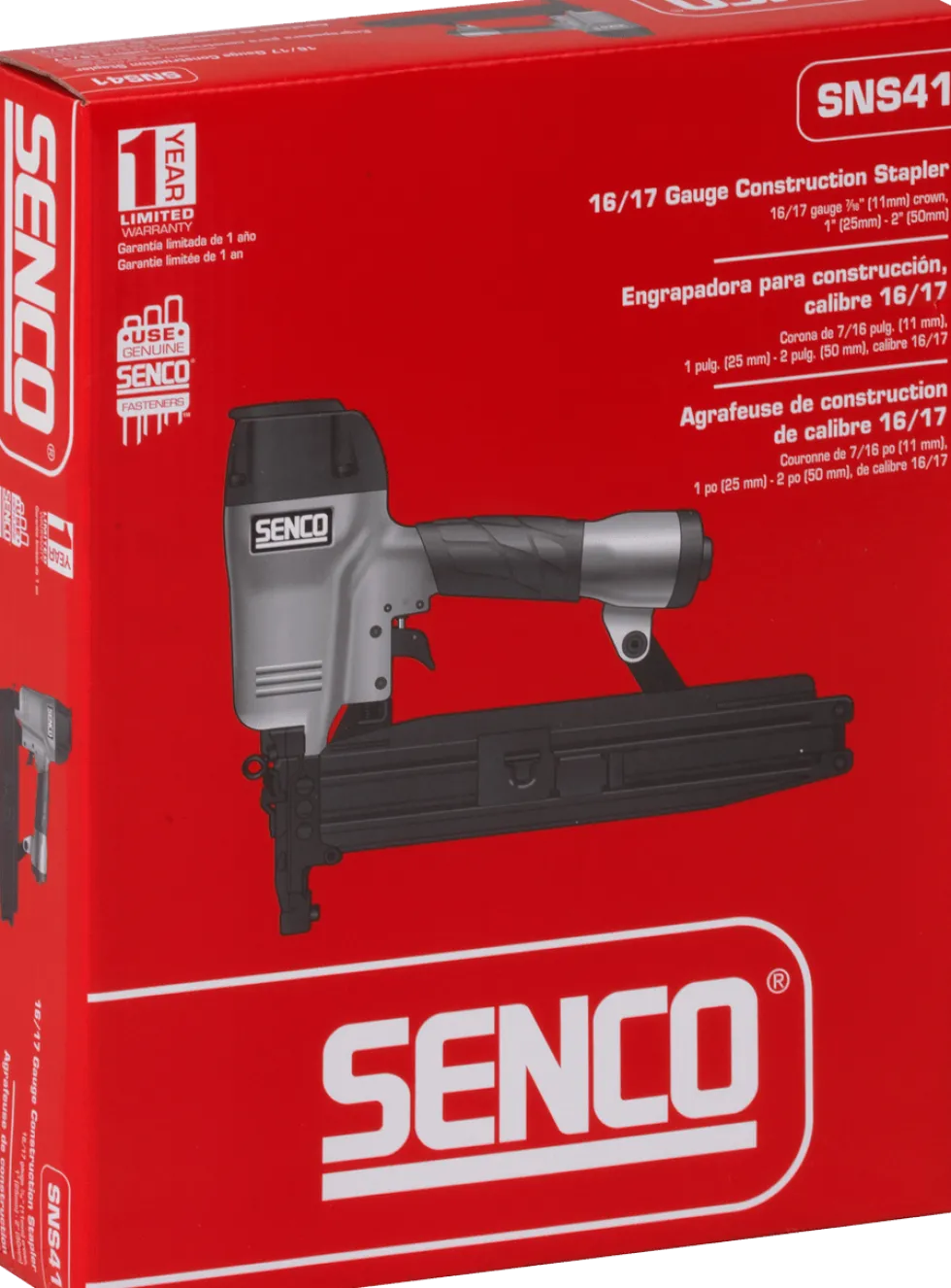 Senco Klammerpistol SNS41-N 25-50mm 10,6mm N-klammer