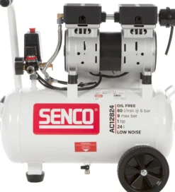 Senco Kompressor AC12824 9bar 24l oljefri, ljudisolerad