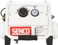 Senco Kompressor AC8305 9bar 5l oljefri, ljudisolerad