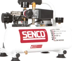 Senco Kompressor AC4504 8bar 4l oljefri, ljudisolerad