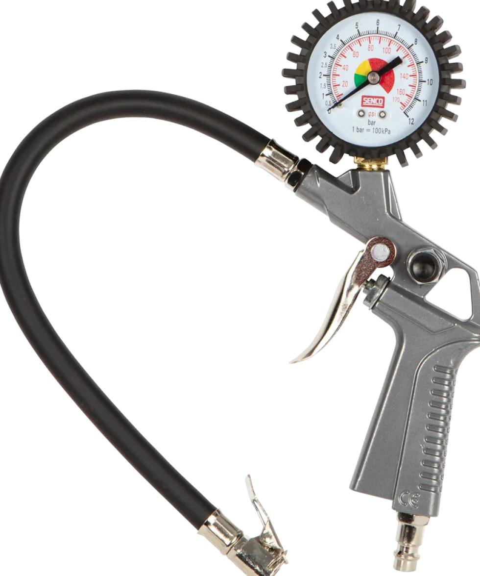 Senco Luftpåfyllare med manometer