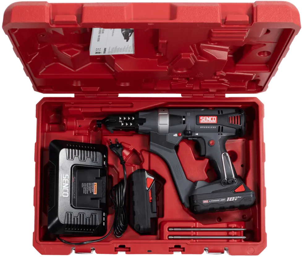 Senco Skruvautomat DS525-18V 5000v/min 25-55 mm med batteri & laddare
