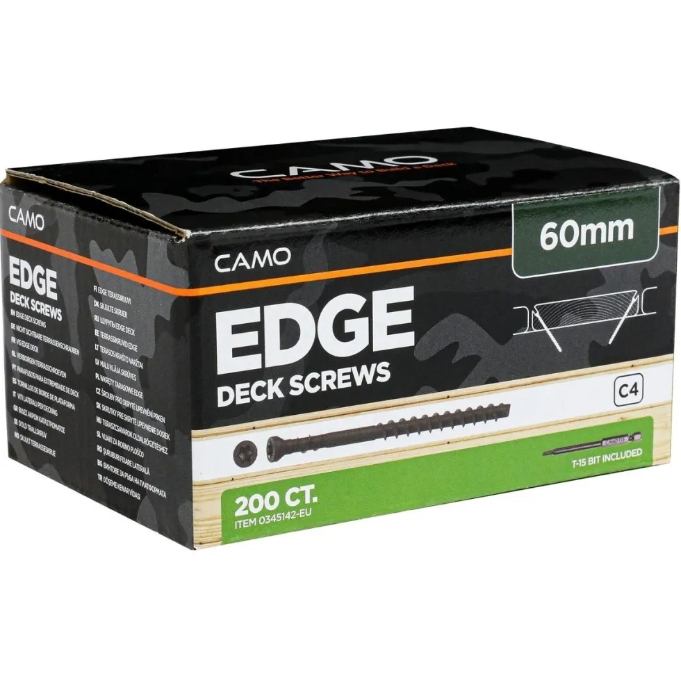Senco Trallskruv Dold Camo Protech C4 4,2X60mm 200-pack