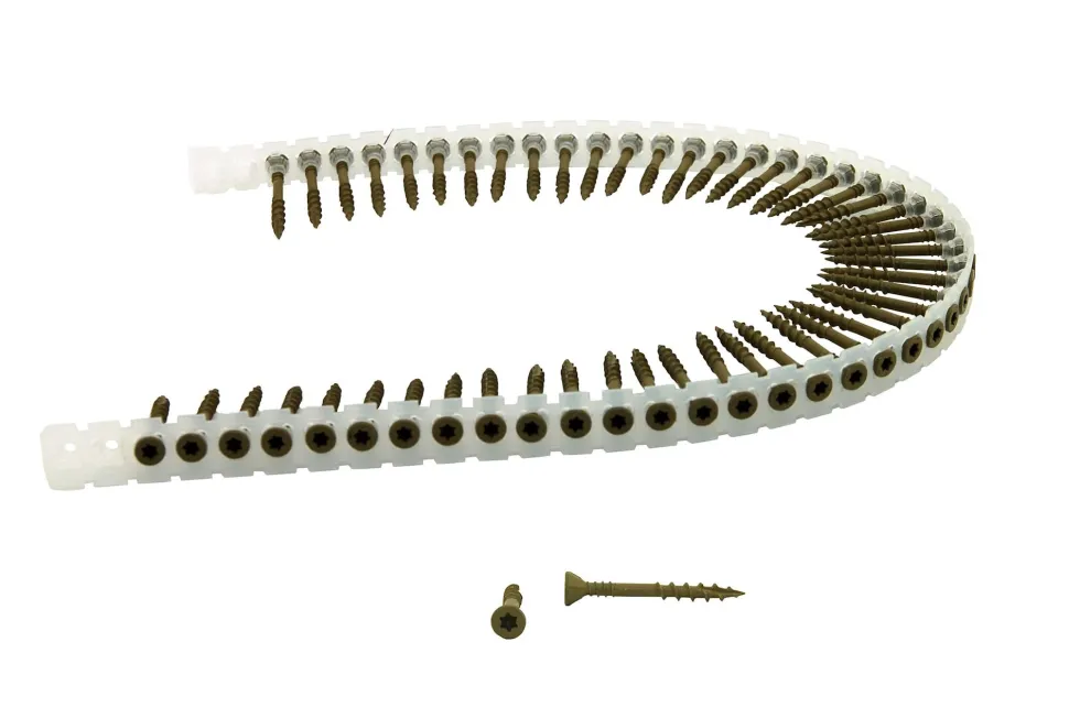 Senco Trallskruv 40x4,2mm E-Coating C4 T20 Bandad 1000-pack