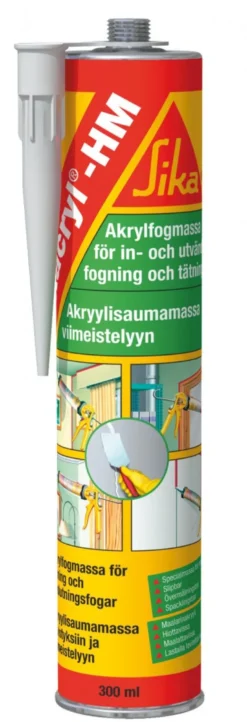 Sika Sikacryl HM Akrylfogmassa 300ml