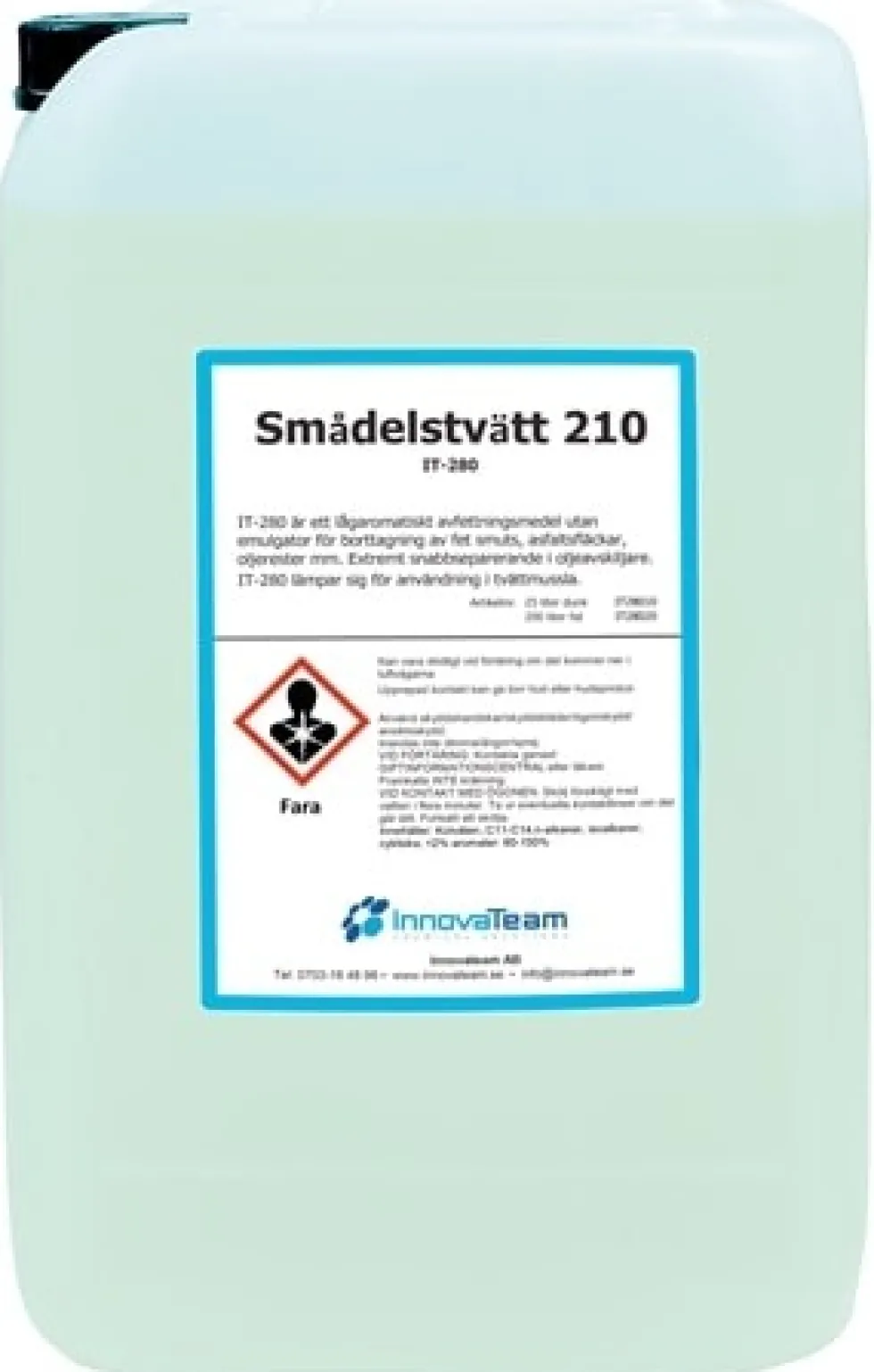 Smådelstvätt 210 25L