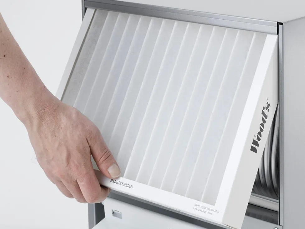 SMF-Filter till Avfuktare Woods DS/ED/TDR/SW/DK/LD