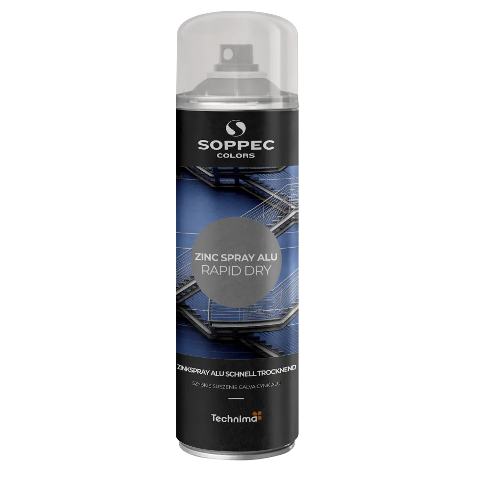 Soppec Galvaniseringslack alu, 500ml