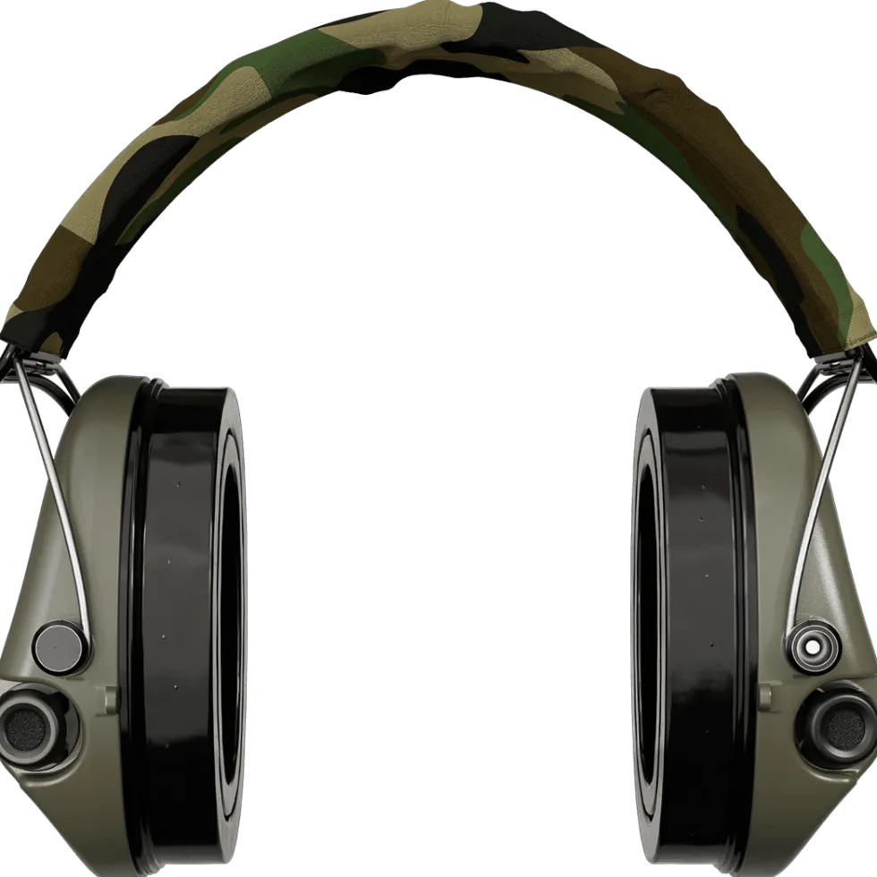 Sordin Supreme Pro-X LED H2 Gel Green/Camo