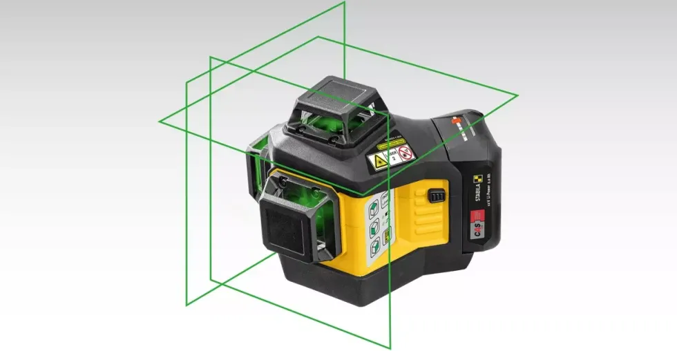 Stabila Laser LAX600G Multi-Line 7-delar