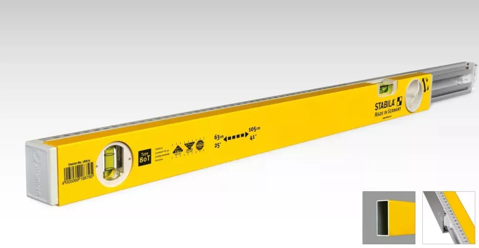 Stabila Teleskopvattenpass 80T