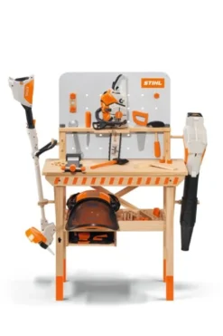 Stihl Arbetsbänk av trä för barn