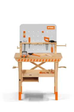 Stihl Arbetsbänk av trä för barn