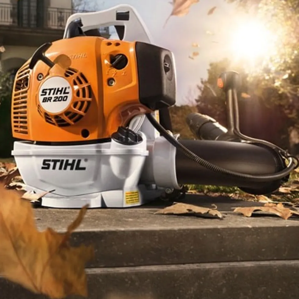 STIHL BR 200 Ryggburen Bensinlövblås