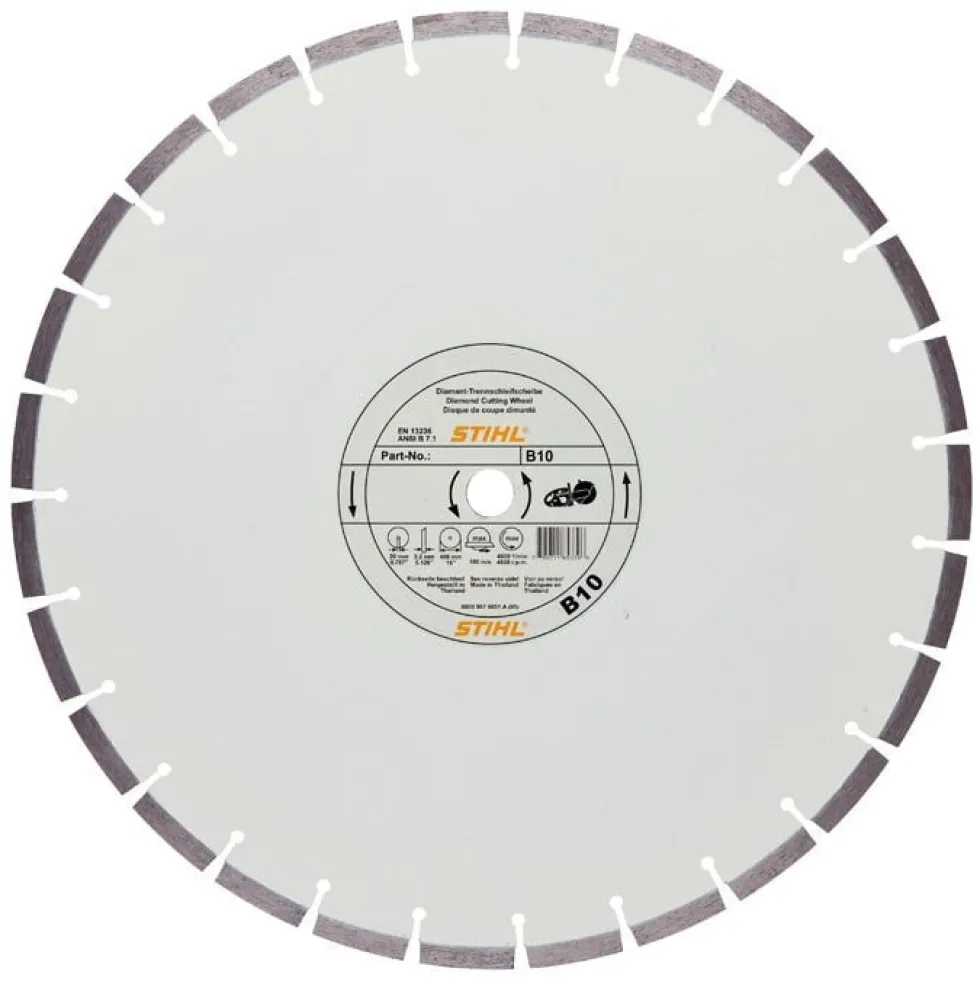 Stihl Diamantkapskiva betong D-B10 Ø 350 mm
