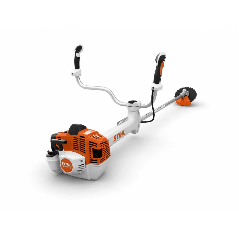 STIHL FS 411 C-EM Röjsåg inkl. sele och tre skärutrustningar