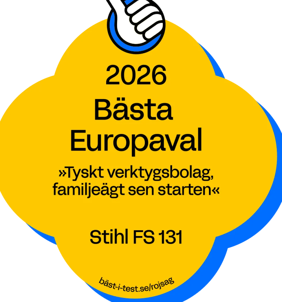 STIHL FS 131 Röjsåg inkl. sele och tre skärutrustningar