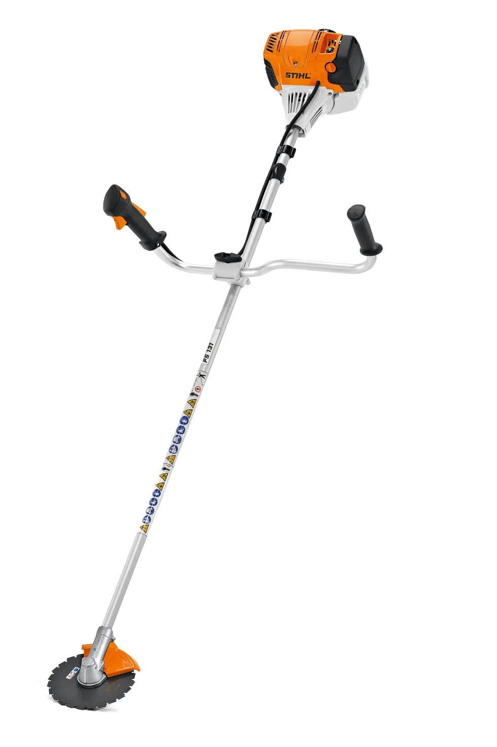 STIHL FS 131 Röjsåg inkl. sele och tre skärutrustningar