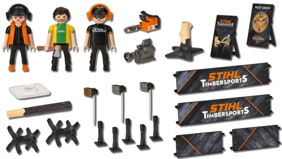 Stihl Playmobil Timbersports® Edition-set