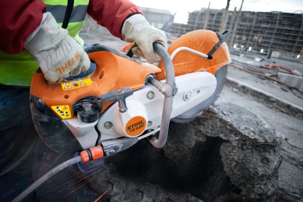 Stihl TS 420 Kapmaskin