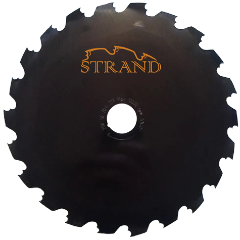 Strand 200/25,4 Röjsågsklinga