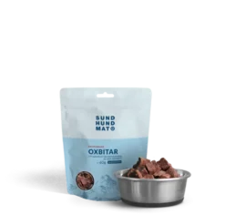 Sund Hundmat Frystorkade Oxbitar 60g