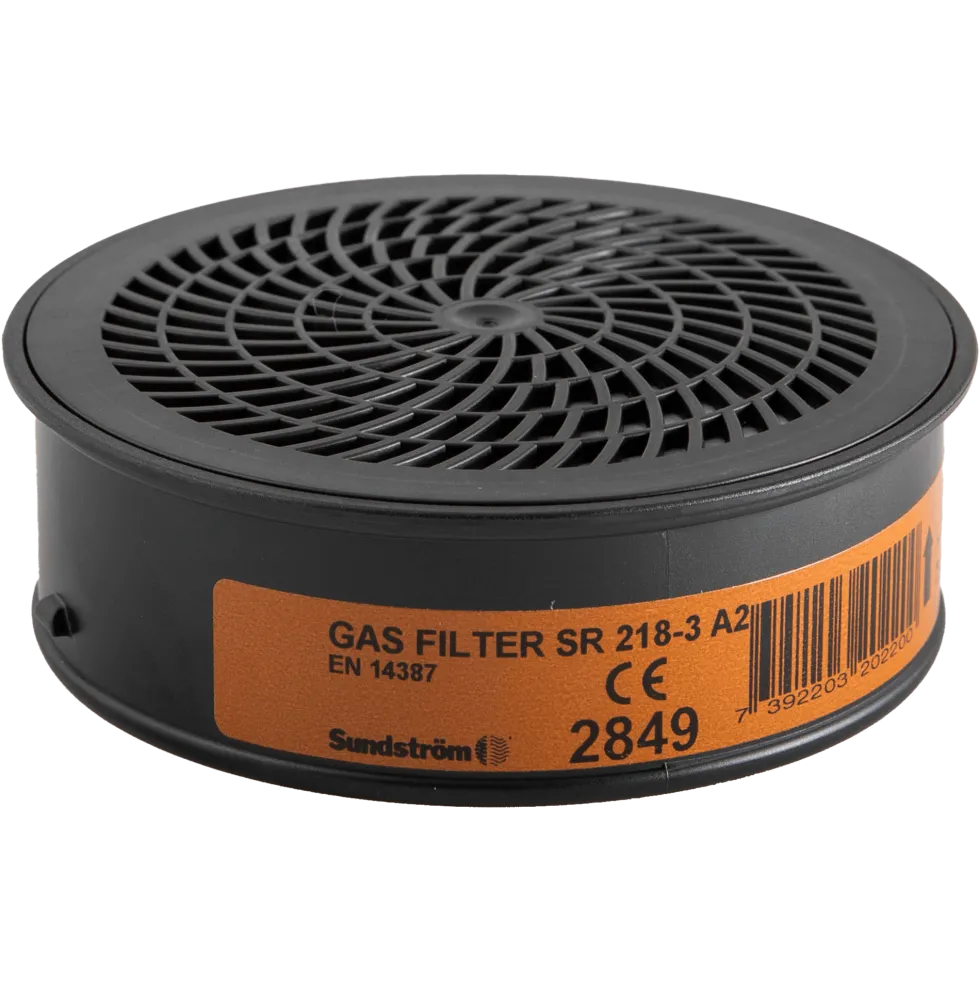 Sundström SR 218-3 Gas A2 4 p Filter PAPR