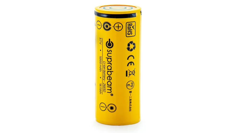 Suprabeam Batteri 26650 5000 Mah