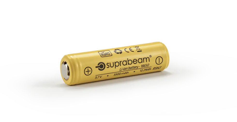 Suprabeam Batteri 18650 3300 Mah