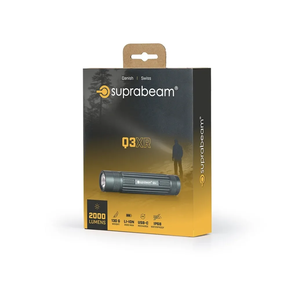 Suprabeam Q3xr Ficklampa 2000 Lumen