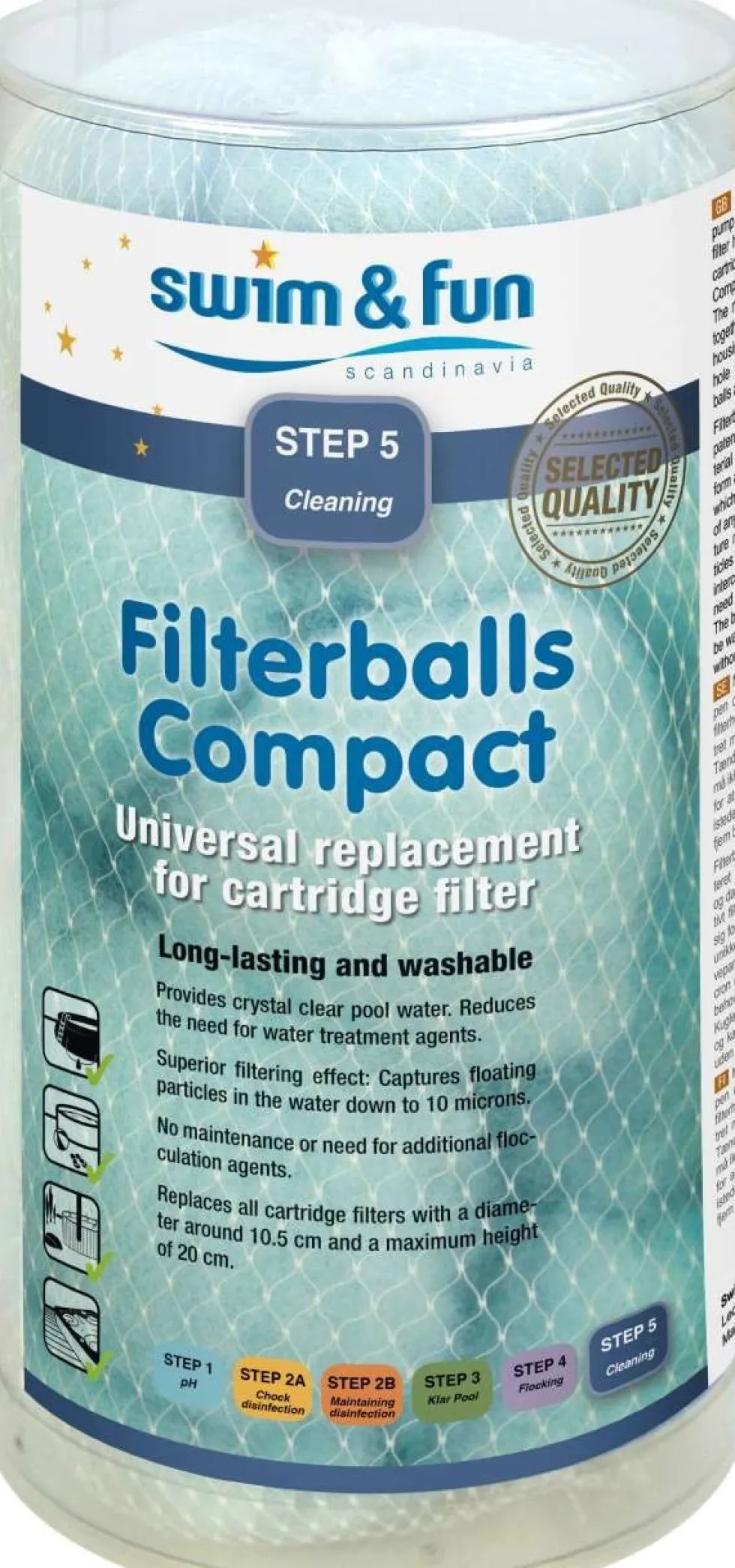 Swim & Fun Filterballs Compact